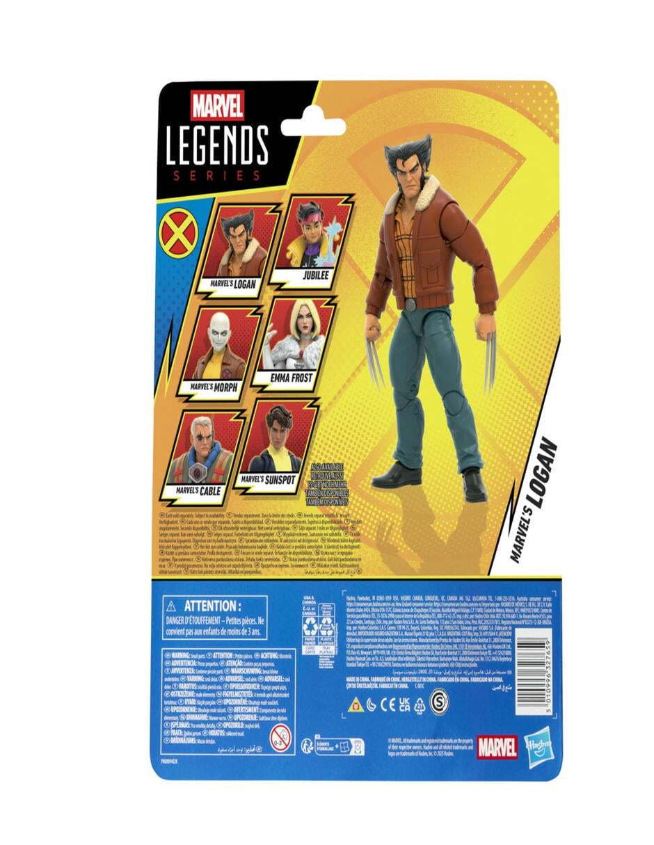 Figura de acción articulada X-Men '97 's Logan collectors Marvel 4