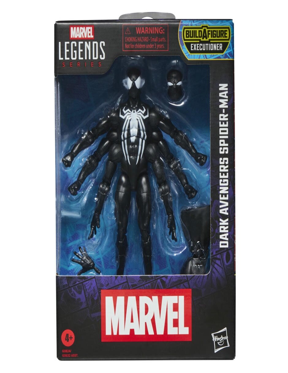 Figura de acción articulada : Legends Series Dark Avengers Spider-Man collectors Marvel 2