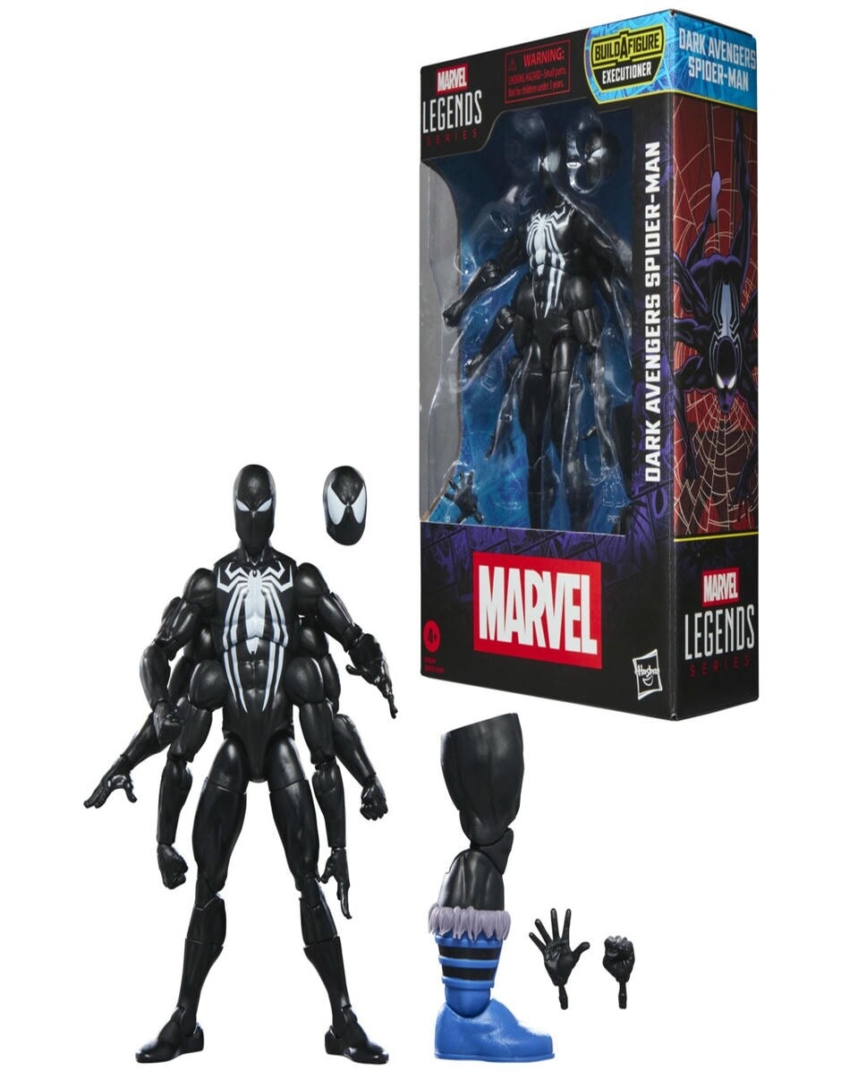 Figura de acción articulada : Legends Series Dark Avengers Spider-Man collectors Marvel 3