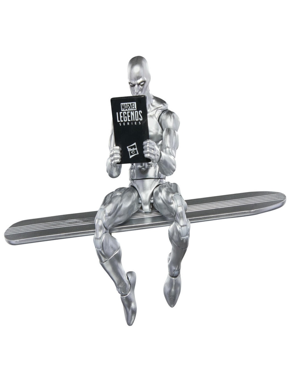 Figura de acción articulada : Legends Series Silver Surfer collectors Marvel 11