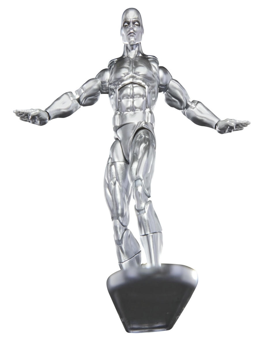 Figura de acción articulada : Legends Series Silver Surfer collectors Marvel 6