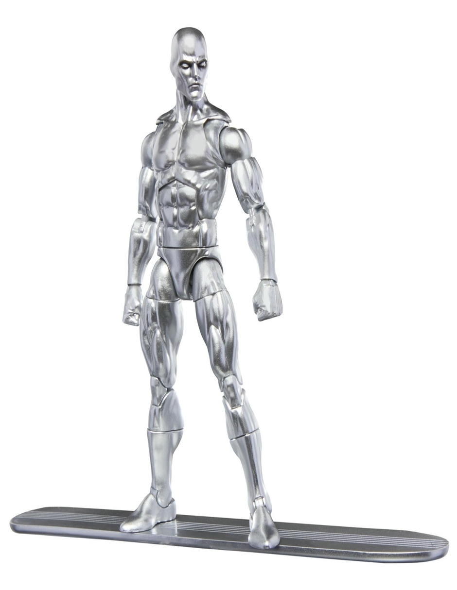 Figura de acción articulada : Legends Series Silver Surfer collectors Marvel 8