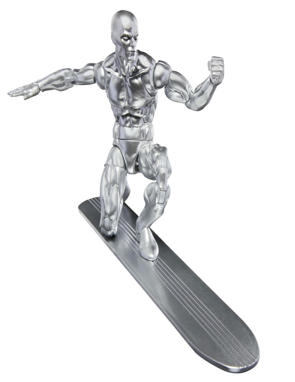 Figura de acción articulada : Legends Series Silver Surfer collectors Marvel 9