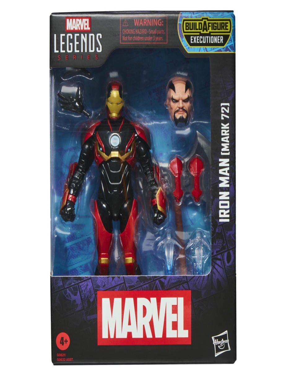 Figura de acción articulada Legends Series Iron Man: Mark 72 collectors Marvel 2
