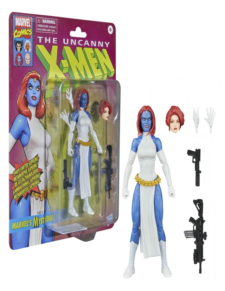 Figura de acción articulada The Uncanny X-Men 's Mystique collectors Marvel 3