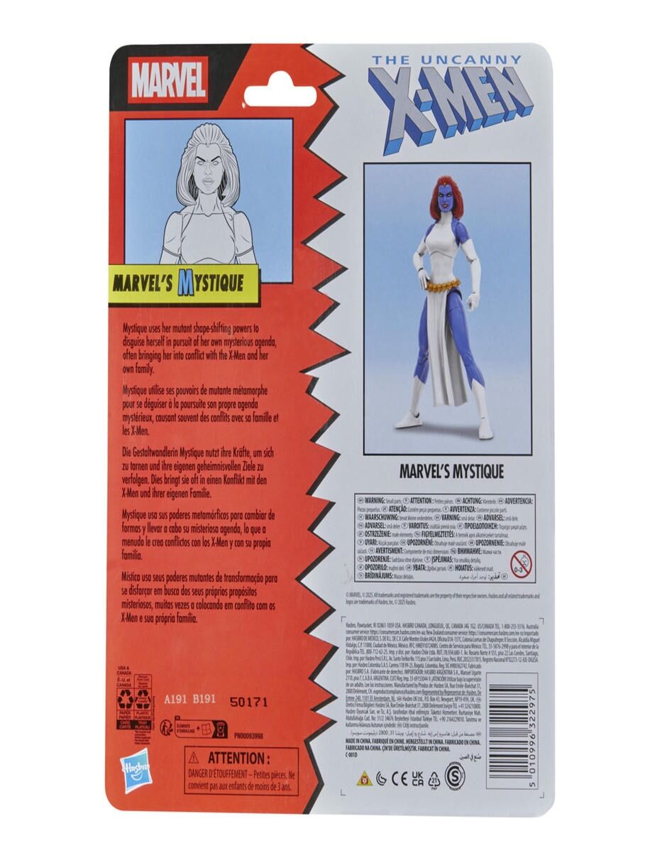 Figura de acción articulada The Uncanny X-Men 's Mystique collectors Marvel 4