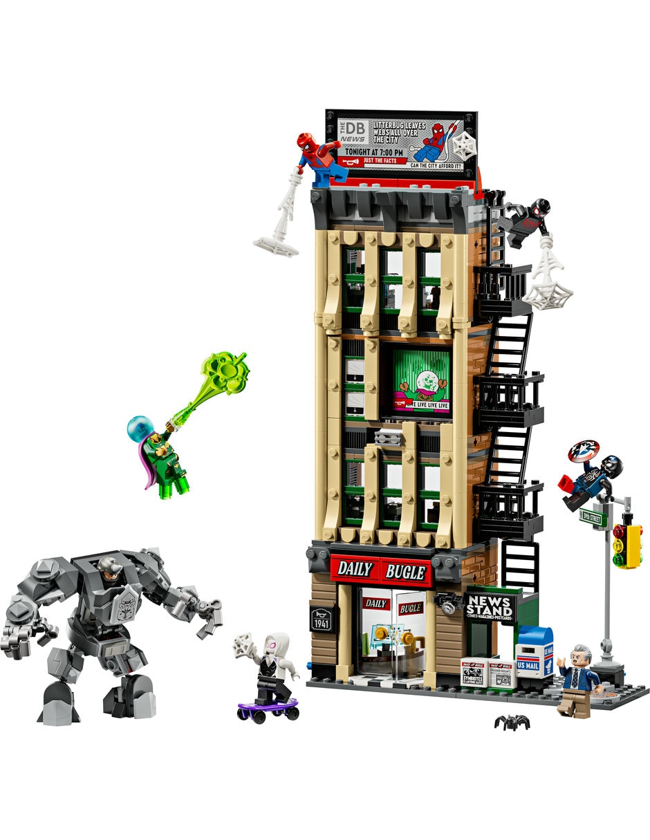 Spider-Man vs. Mysterio: El Daily Bugle 76342 Marvel 3