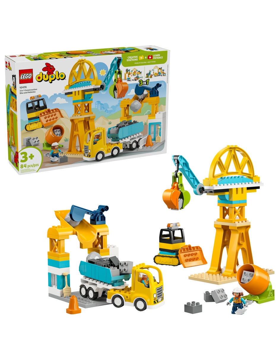 Lego Mi Pueblo Obra y Vehículos de Construcción 3 en 1 10476 Town Lego Mi Pueblo Obra y Vehículos de Construcción 3 en 1 10476 Town