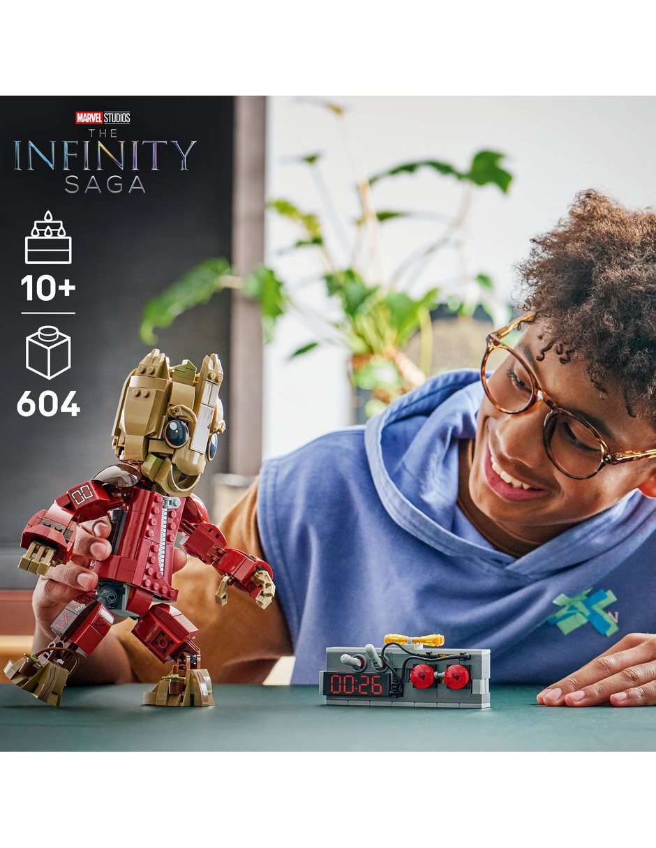 Lego Marvel Groot con Traje de Saqueador 76341 7