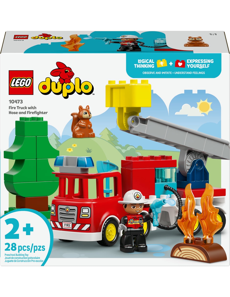 Lego Mi Pueblo Camión de Bomberos 10473 Town 2