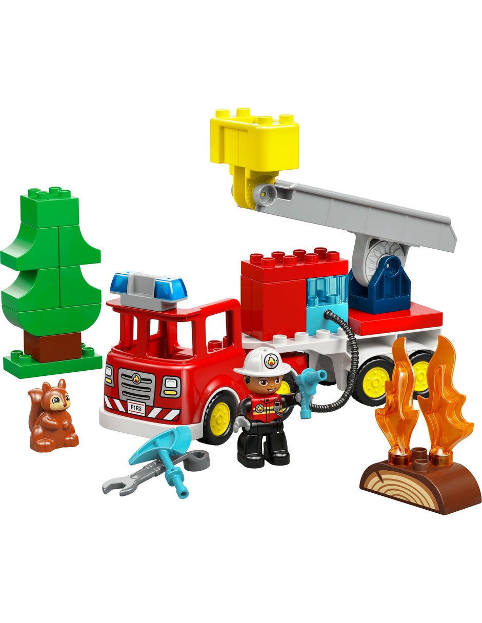 Lego Mi Pueblo Camión de Bomberos 10473 Town 3