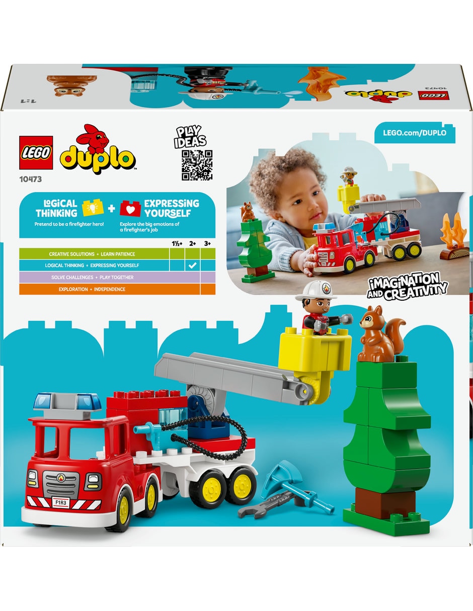 Lego Mi Pueblo Camión de Bomberos 10473 Town 4