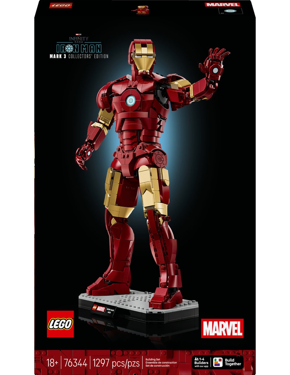 Lego Marvel Iron Man Mark 3: Edición para Coleccionistas 76344 2