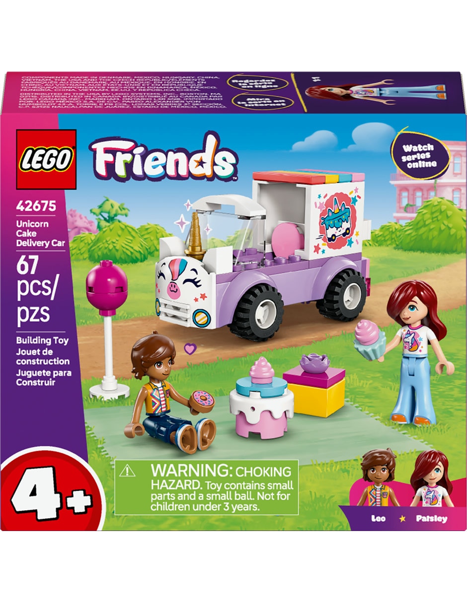 Friends Coche Unicornio de Reparto de Pasteles 42675 2