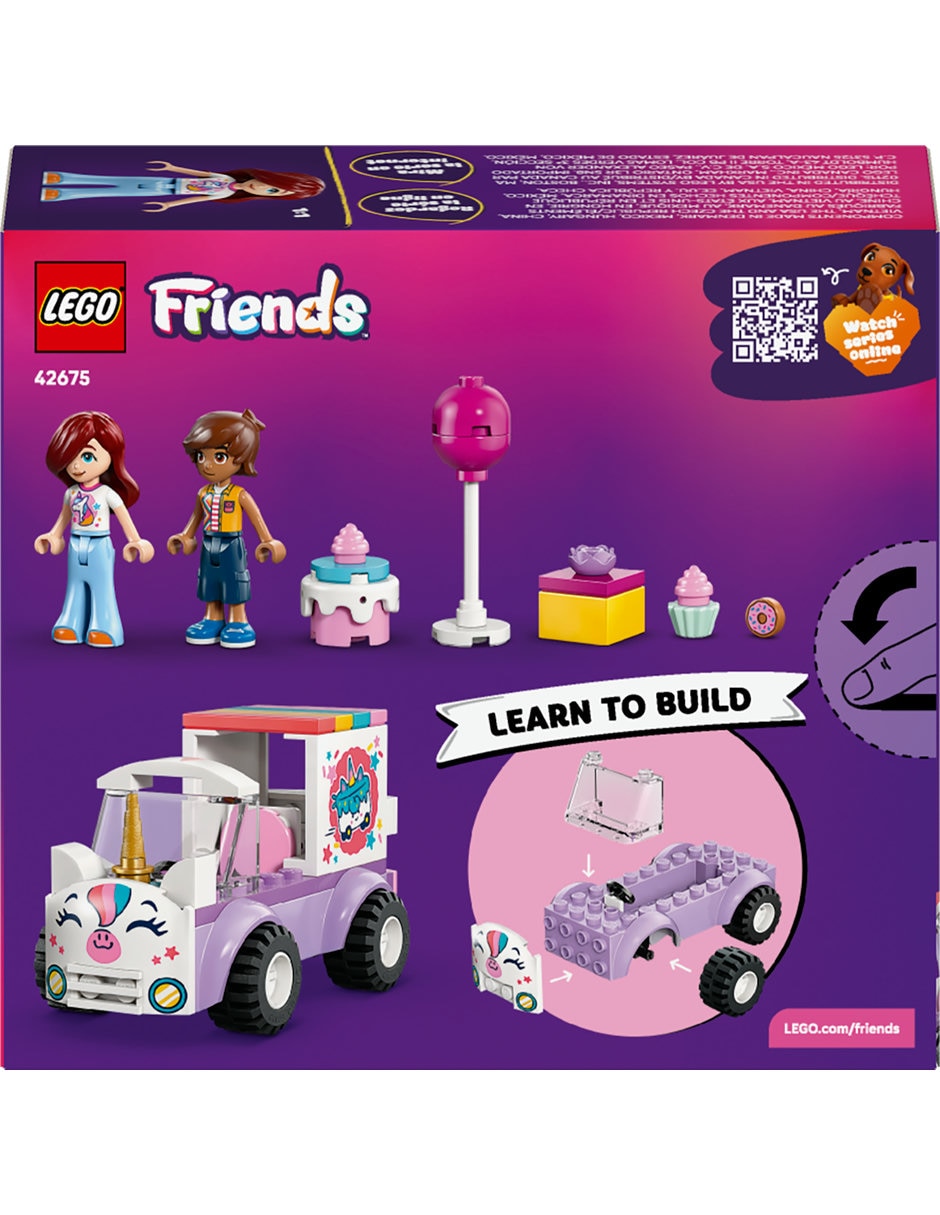Friends Coche Unicornio de Reparto de Pasteles 42675 4