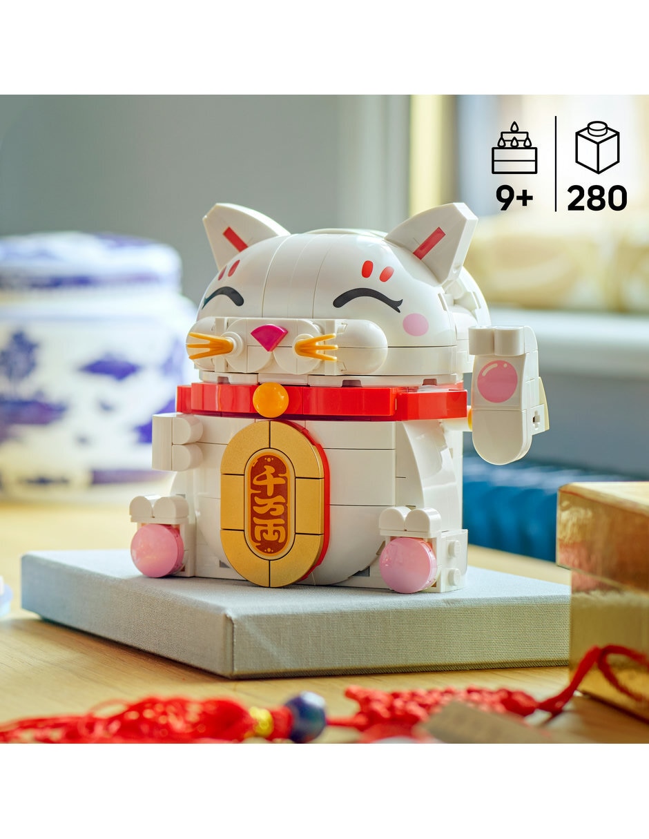 Lego Gato de la Buena Suerte 40813 7