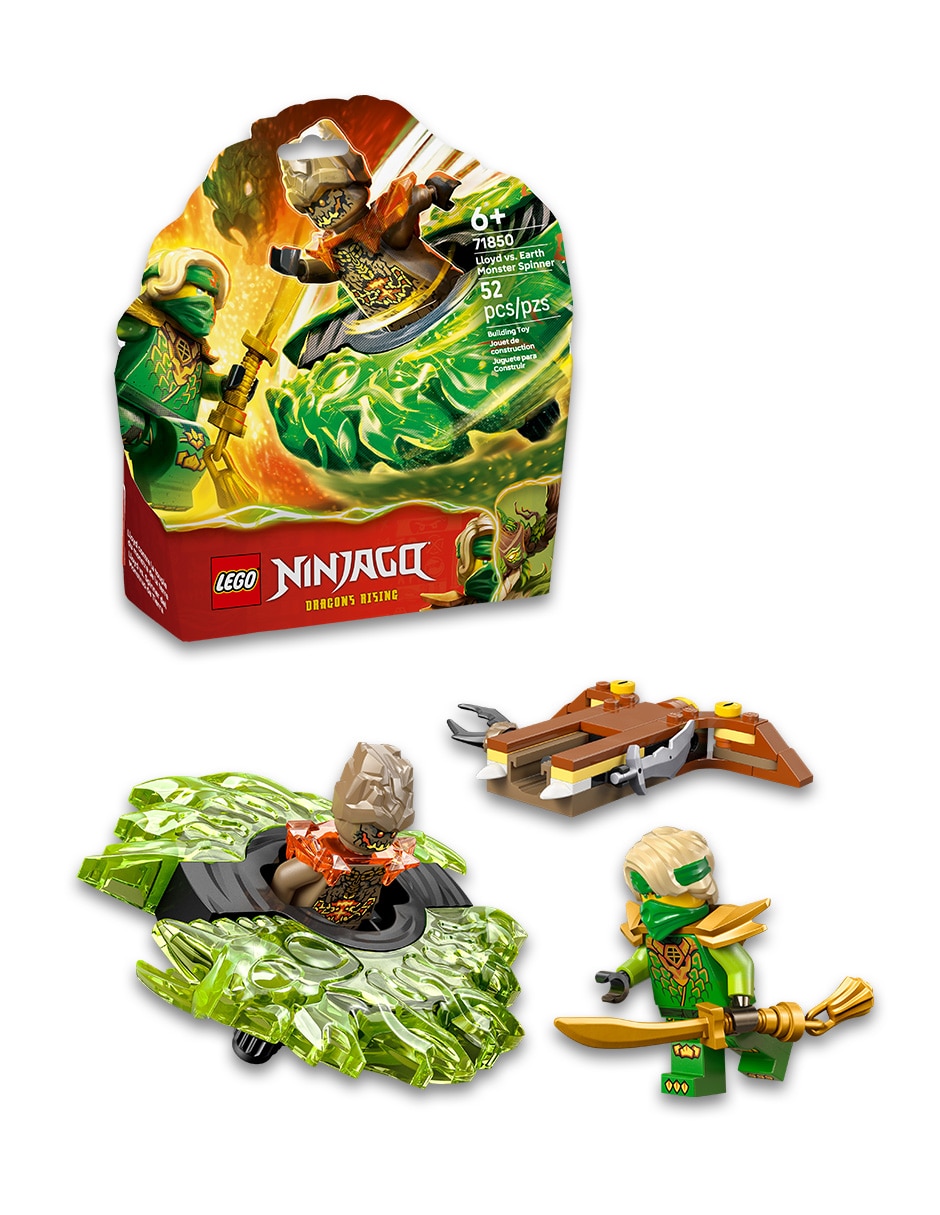 Lego Lloyd vs. Spinner del Monstruo de Tierra 71850