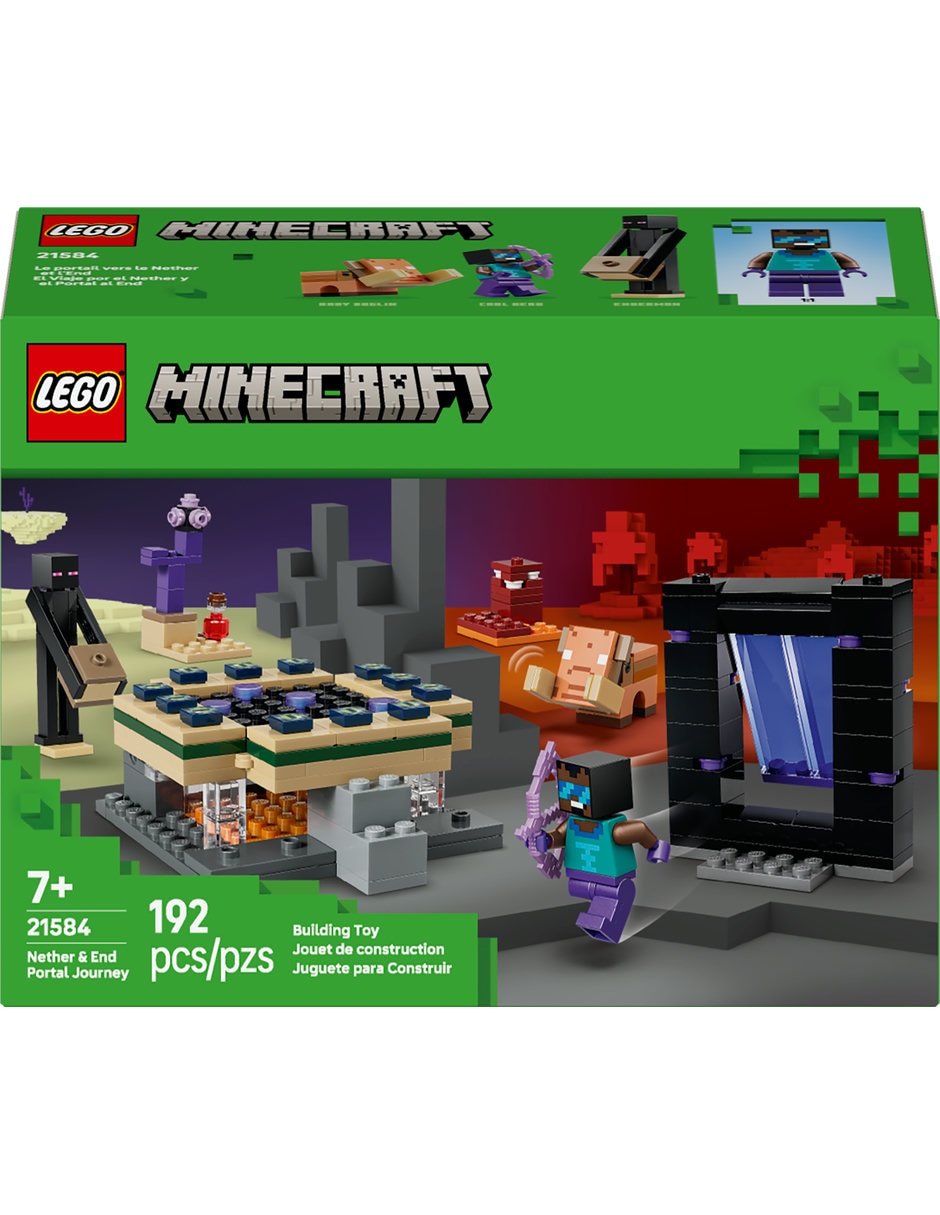 Lego El Viaje por el Nether y el Portal al End 21584 2