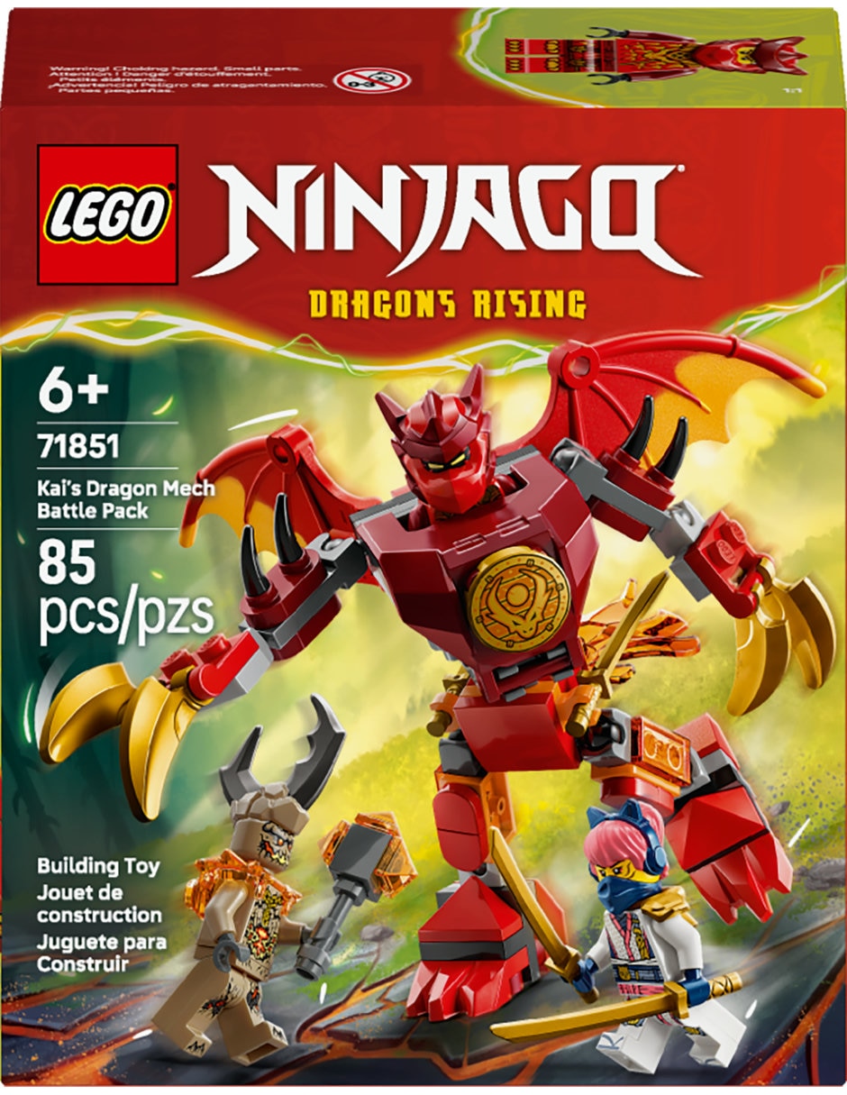 Lego Pack de Combate: Meca Dragón de Kai 71851 2