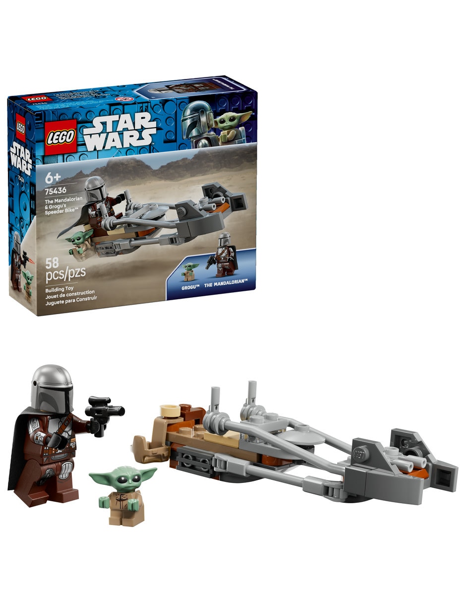 Lego Moto Speeder del Mandaloriano y Grogu 75436
