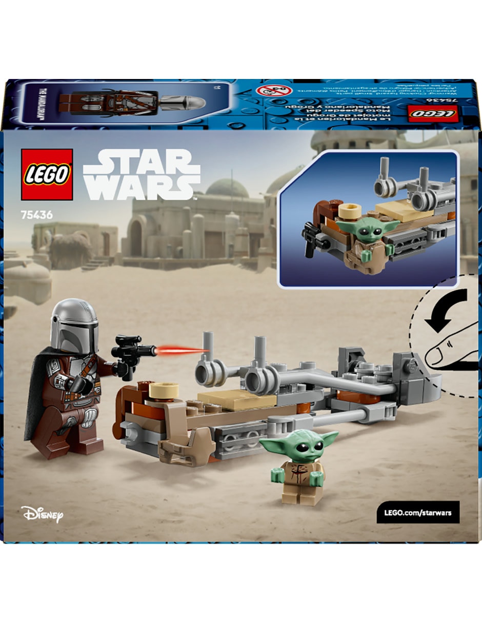 Lego Moto Speeder del Mandaloriano y Grogu 75436 3