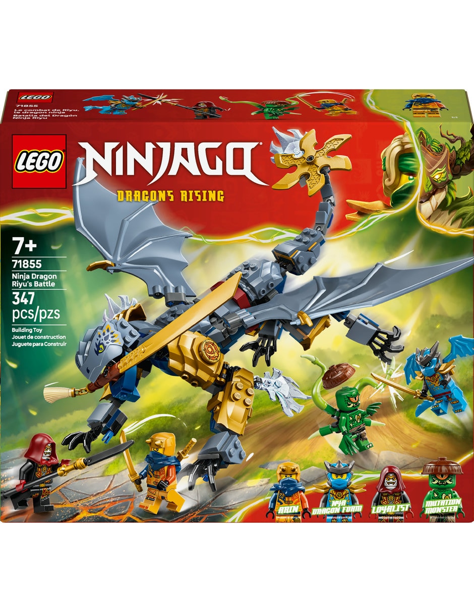 Lego Batalla del Dragón Ninja Riyu 71855 2