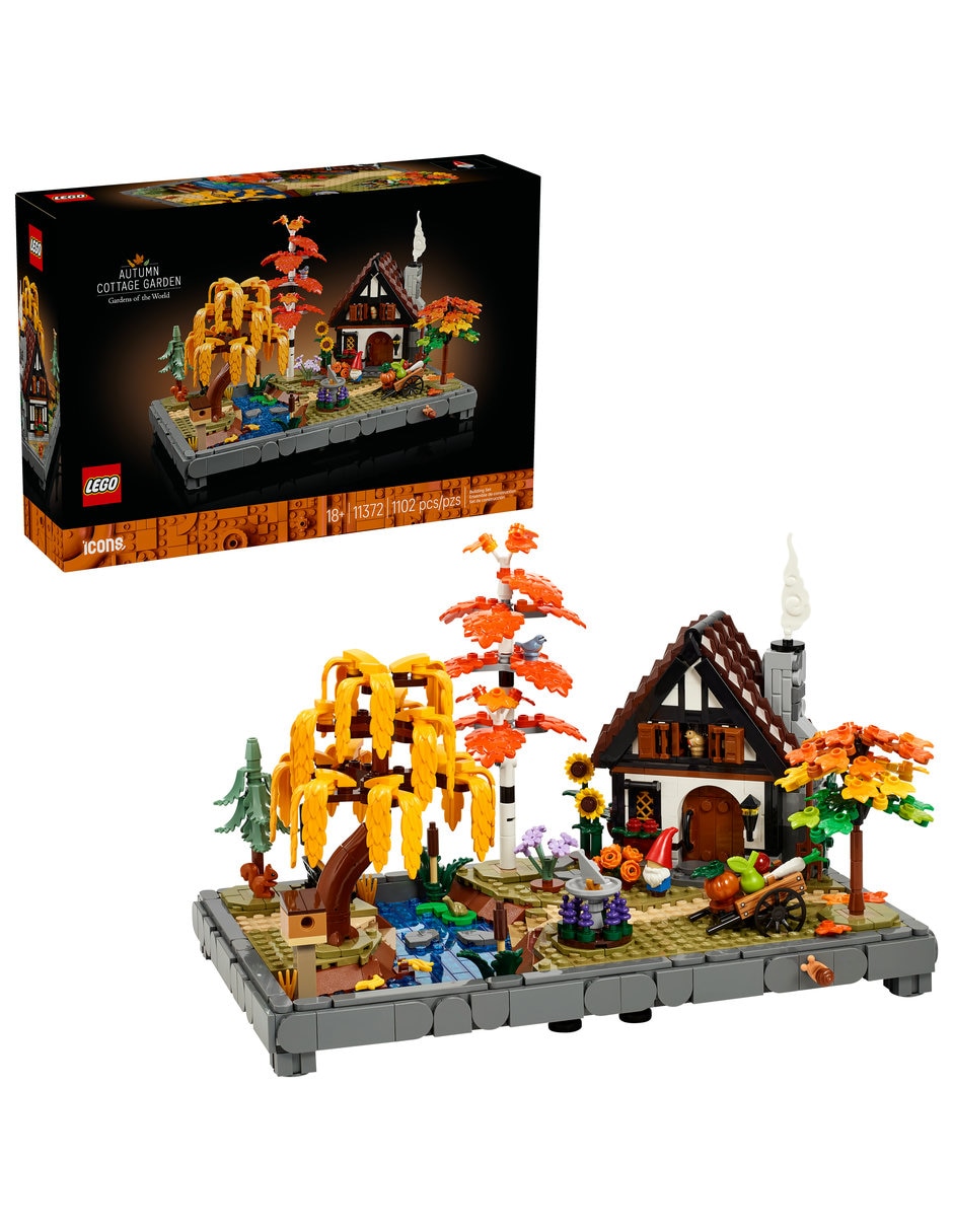 Lego Icons Jardín Rural de Otoño 11372 Gardens of the World