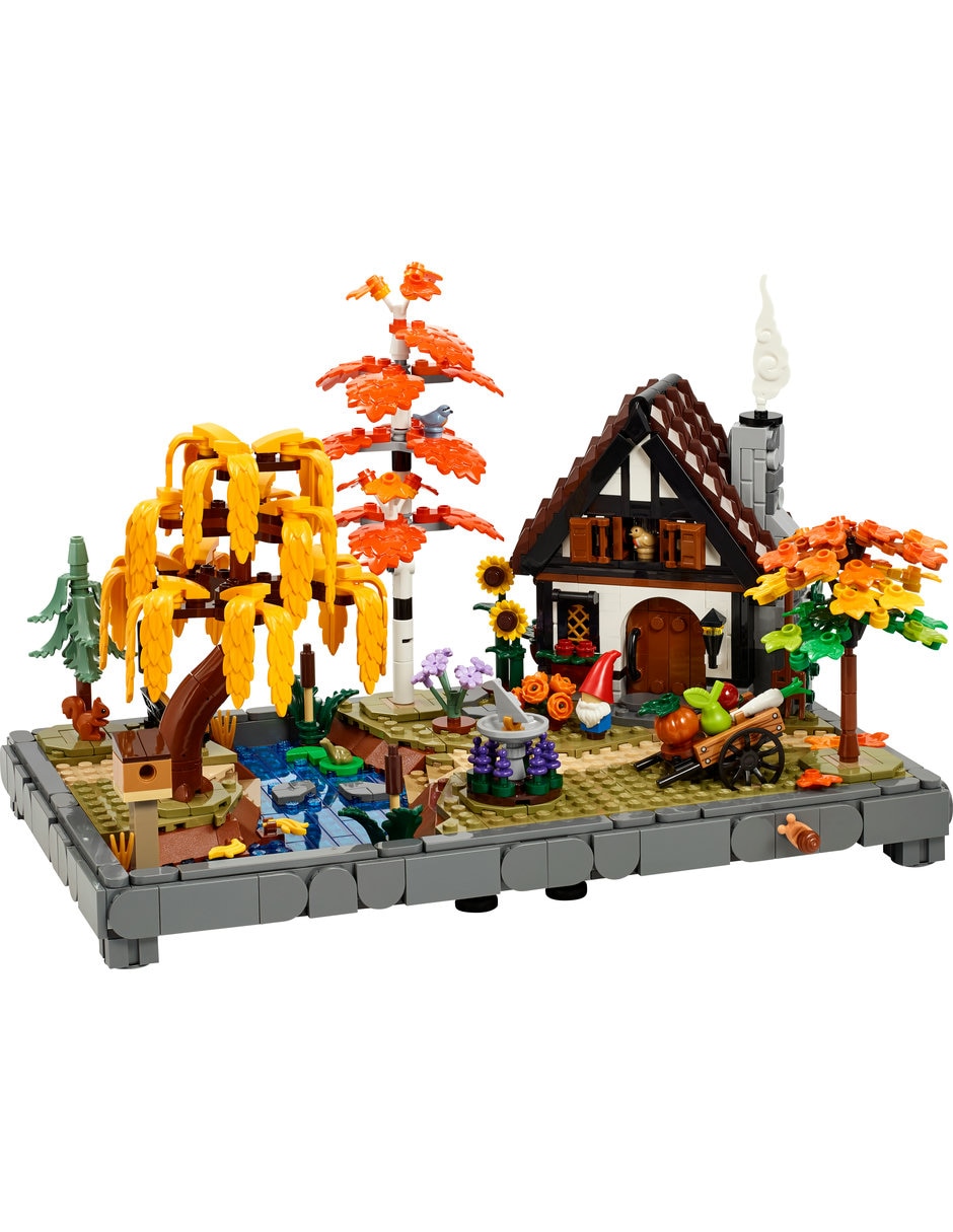 Lego Icons Jardín Rural de Otoño 11372 Gardens of the World 3