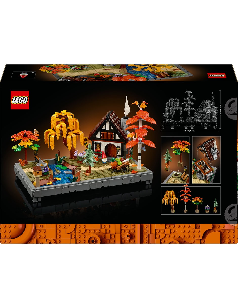 Lego Icons Jardín Rural de Otoño 11372 Gardens of the World 6