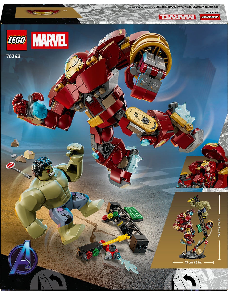 Marvel Batalla Legendaria Hulkbuster vs Hulk 76343 4