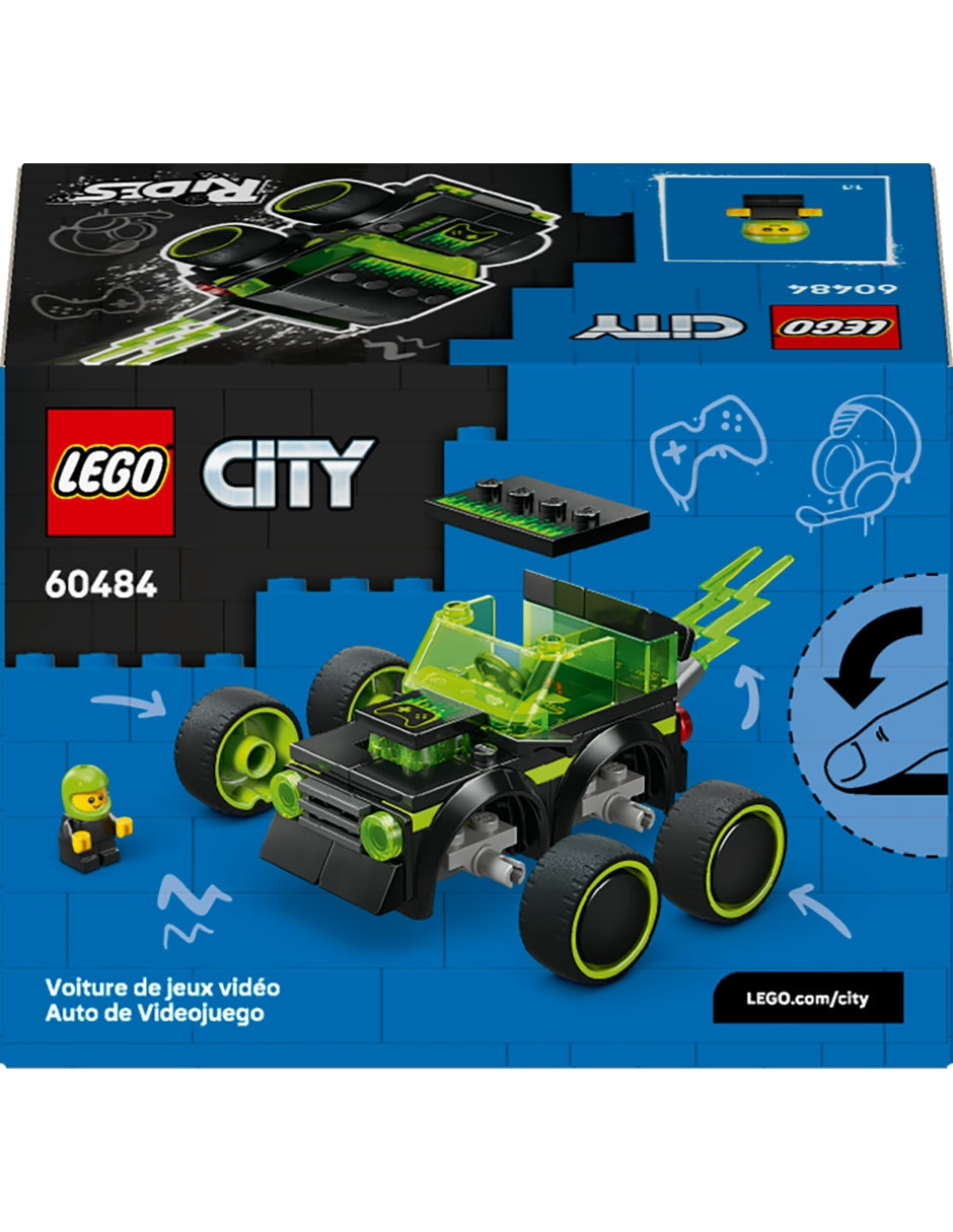Lego Vehículos: Coche de Carreras de Videojuego 60484 4