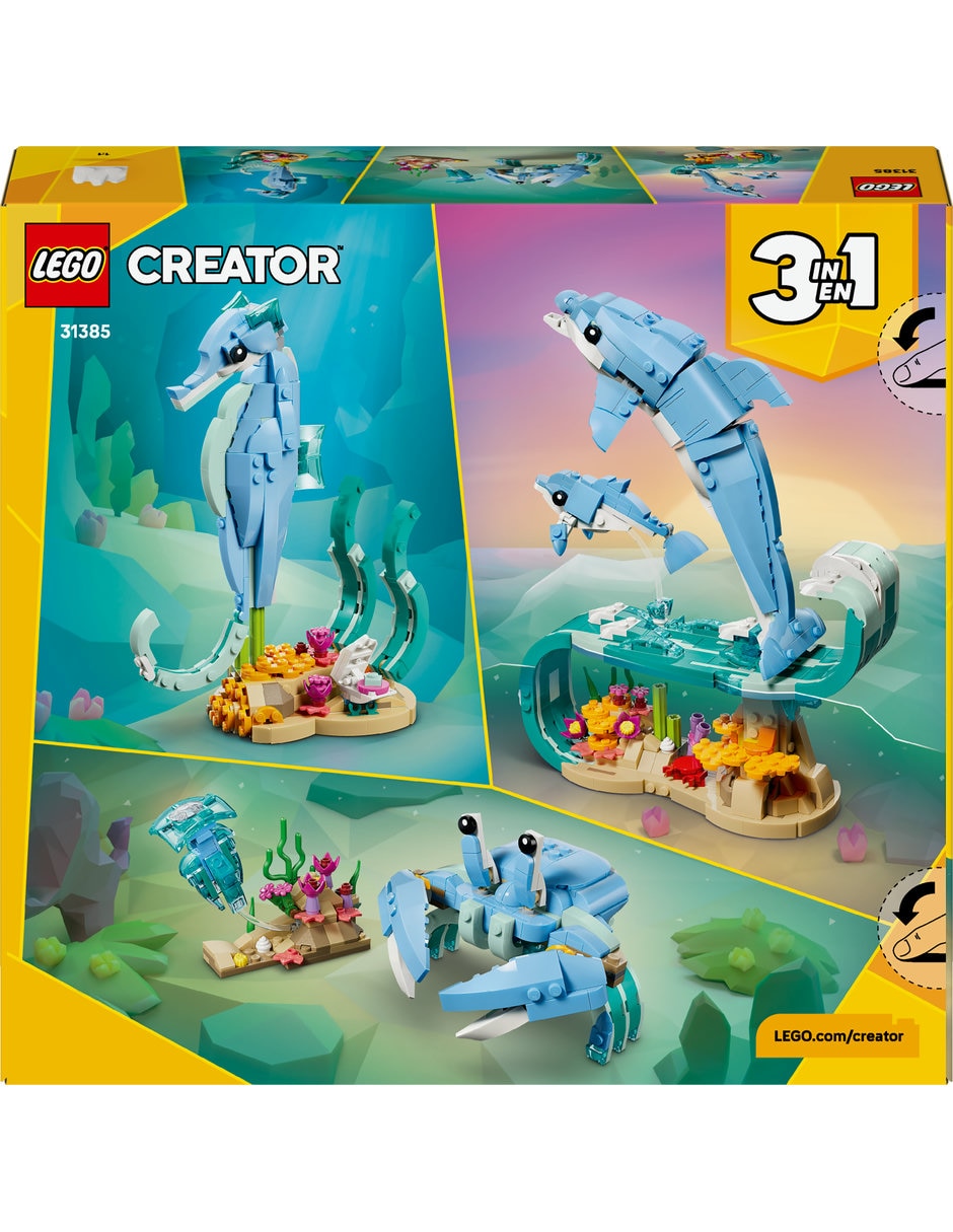 Lego Animales Marinos Hermosos Delfines 31385 4