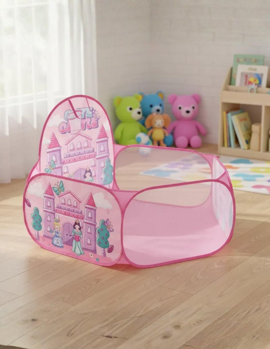 Set de bloques de construcción con mesa multiactividad y casa de juegos Castillo de princesas 3