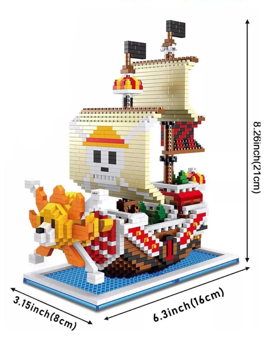 Set de Bloques de Construcción de Barco Pirata 5