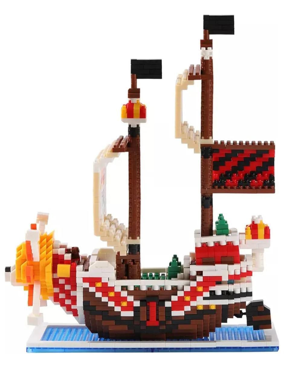 Set de Bloques de Construcción de Barco Pirata 4
