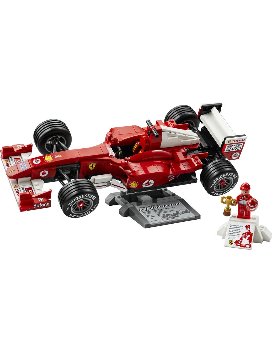 Lego Ferrari F2004 y Michael Schumacher 11375 2
