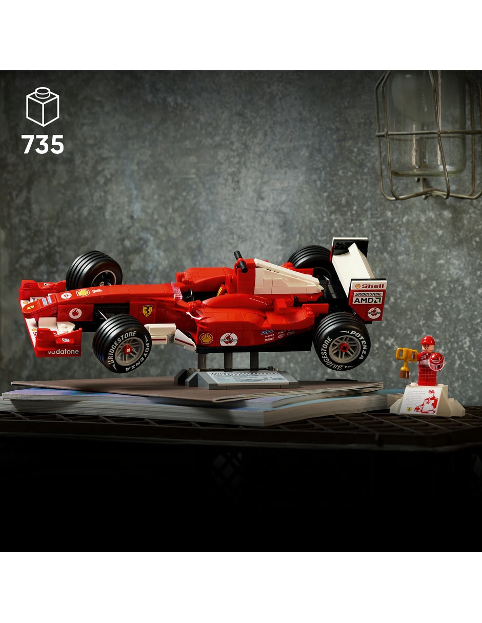 Lego Ferrari F2004 y Michael Schumacher 11375 8