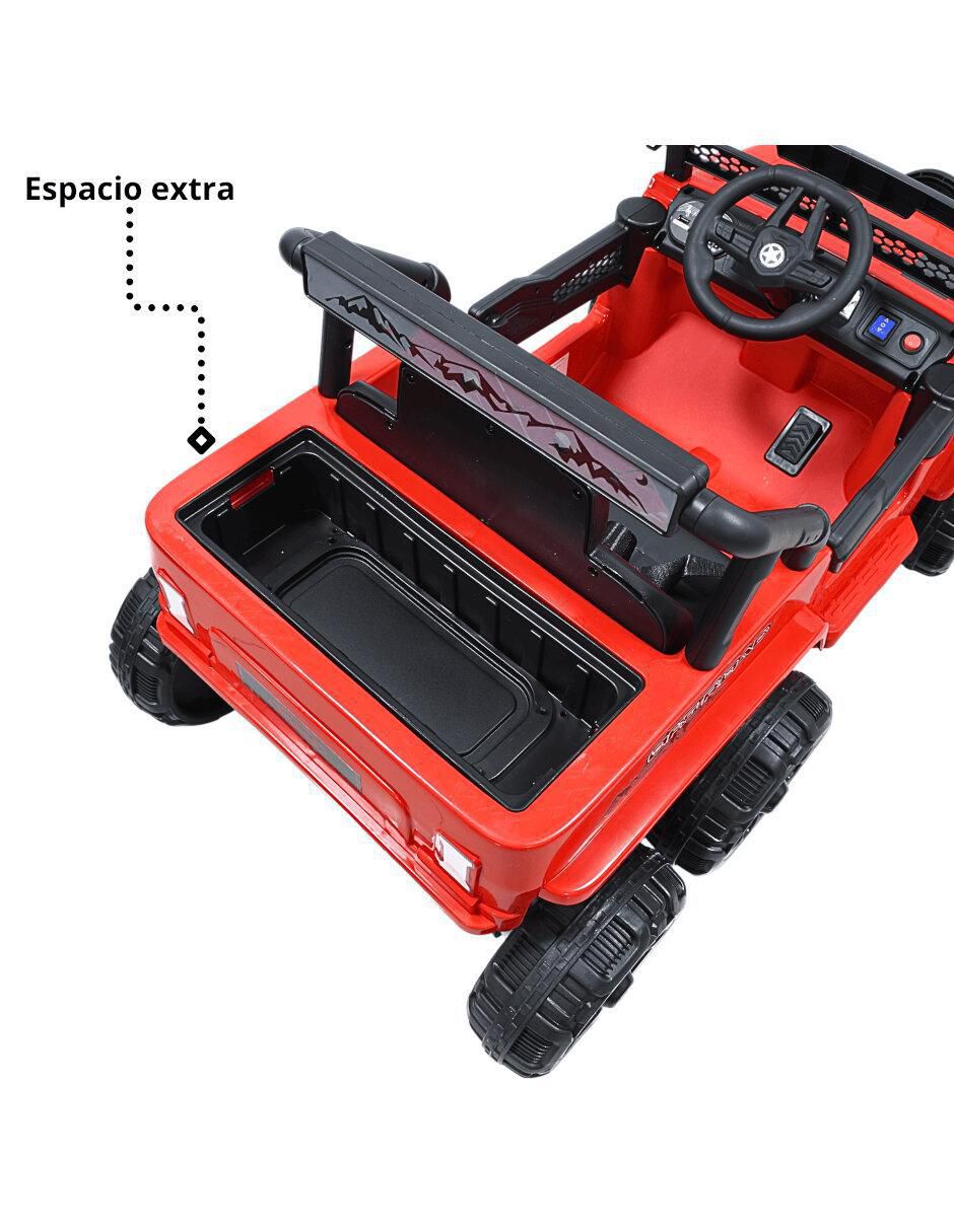Automóvil montable con control remoto Joykoo Road con control remoto recargable