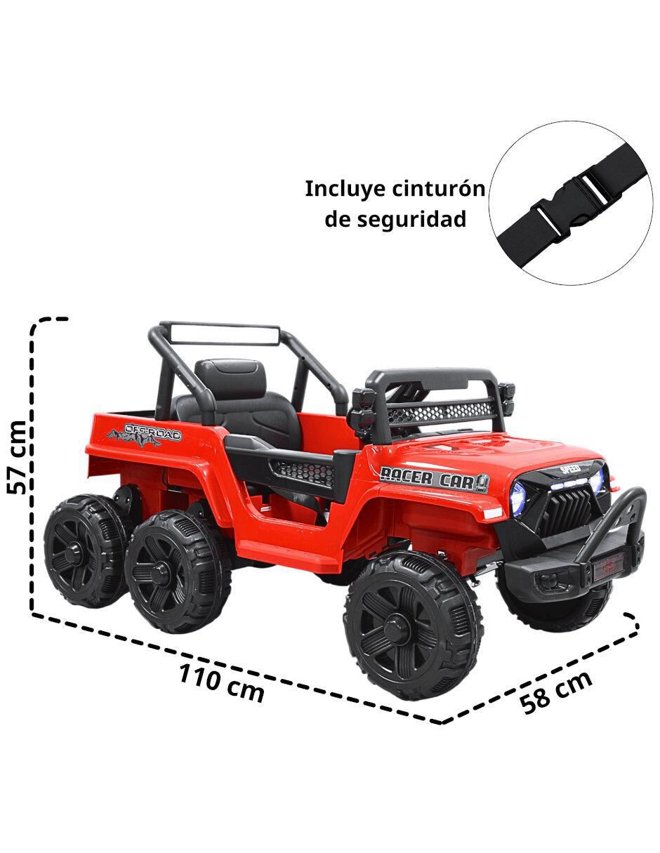 Automóvil montable con control remoto Joykoo Road con control remoto recargable