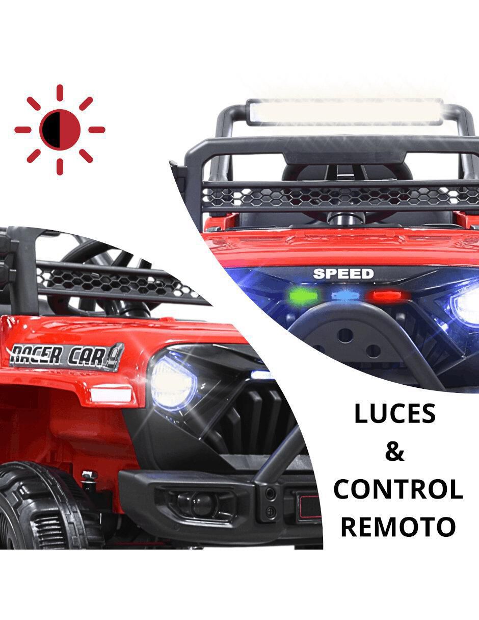 Automóvil montable con control remoto Joykoo Road con control remoto recargable