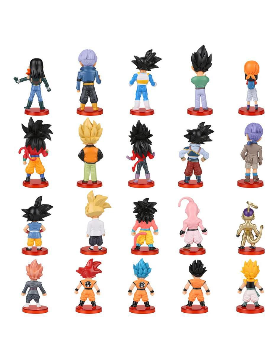 Set figuras acción Dragon Ball 4