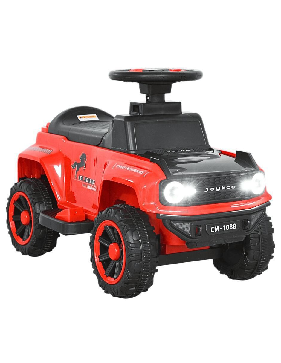 Automóvil montable "montable" "con control remoto" joykoo híbrido con bastón y pedal acelerador "de" recargable "para" infantil unisex