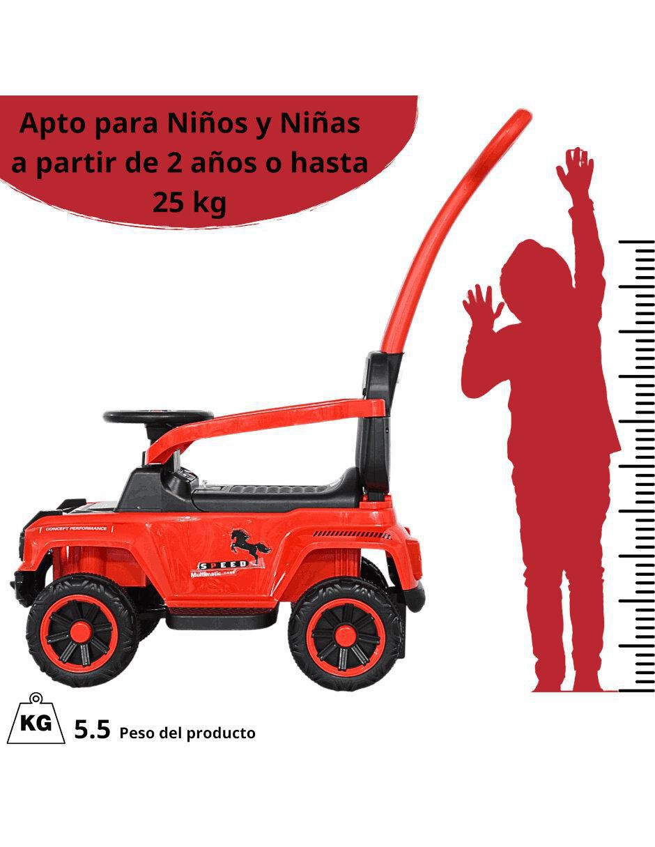 Automóvil montable "montable" "con control remoto" joykoo híbrido con bastón y pedal acelerador "de" recargable "para" infantil unisex
