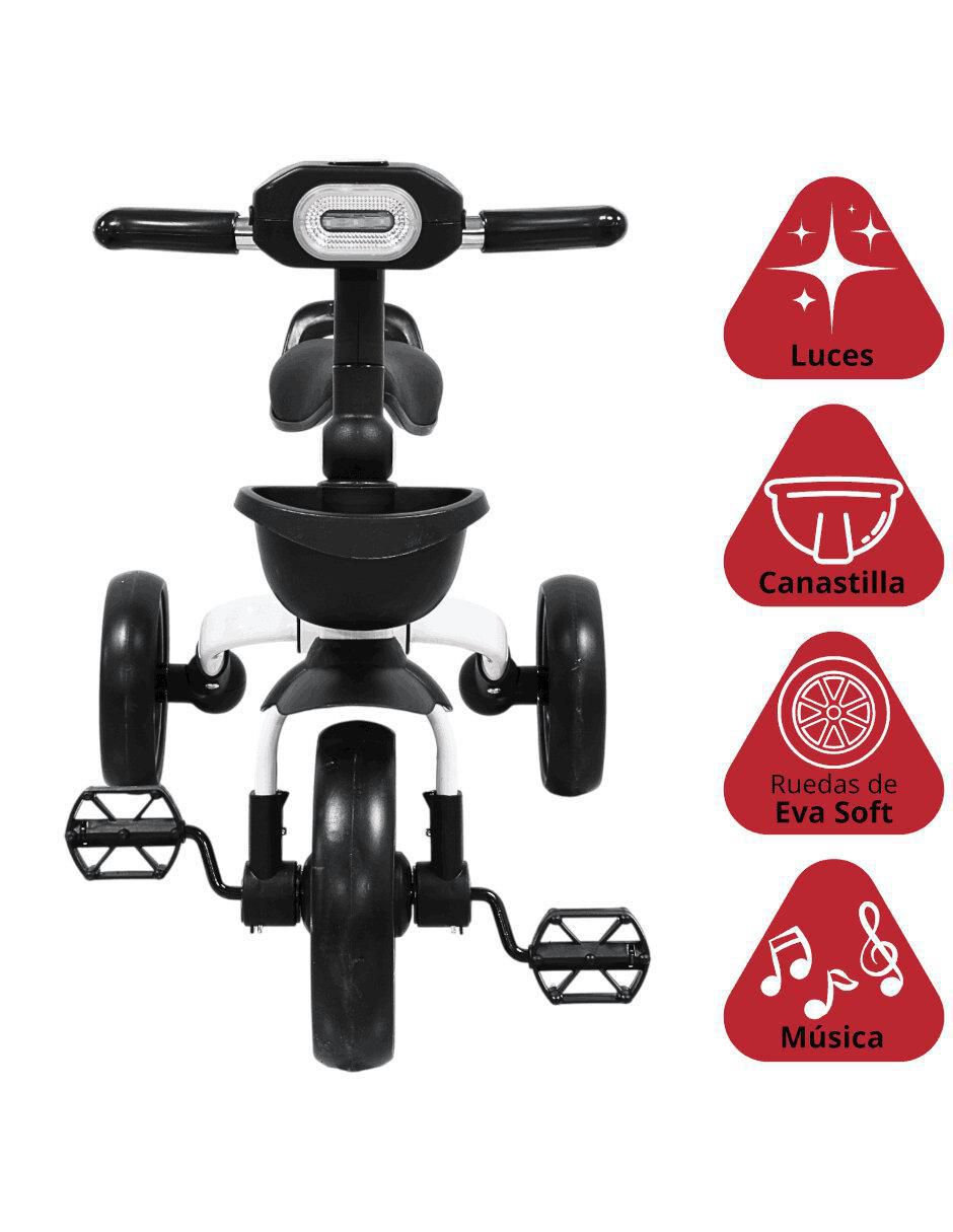Triciclo 3 en 1 bicicleta y balance bike para niño 5