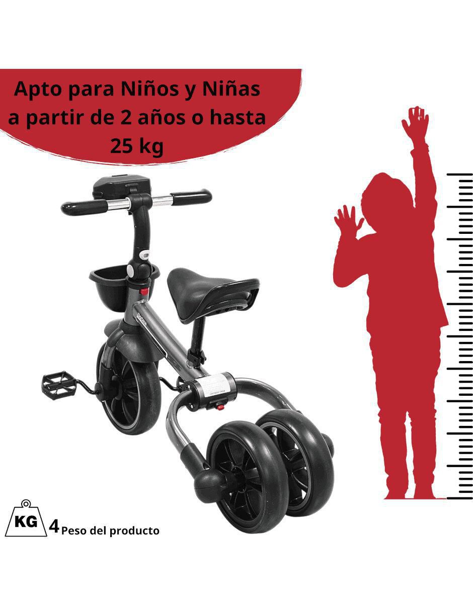 Triciclo joykoo 3 en 1 bicicleta y balance bike "para" niño