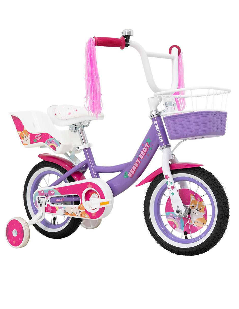 Bicicleta infantil rodada 12 para niña 2
