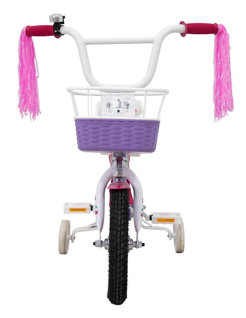 Bicicleta infantil rodada 12 para niña 3