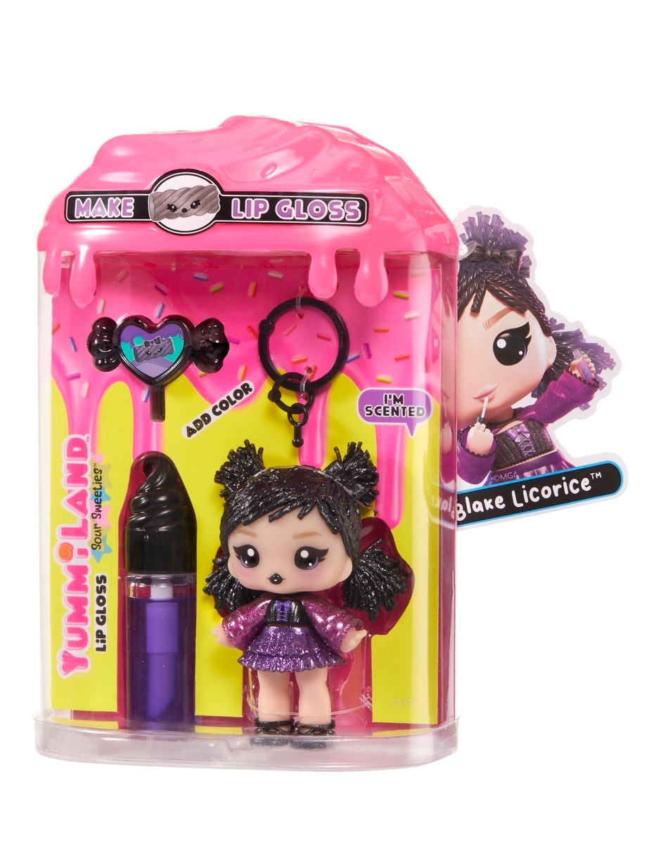 Muñeca fashion Yummiland Lip Gloss Sour Sweeties