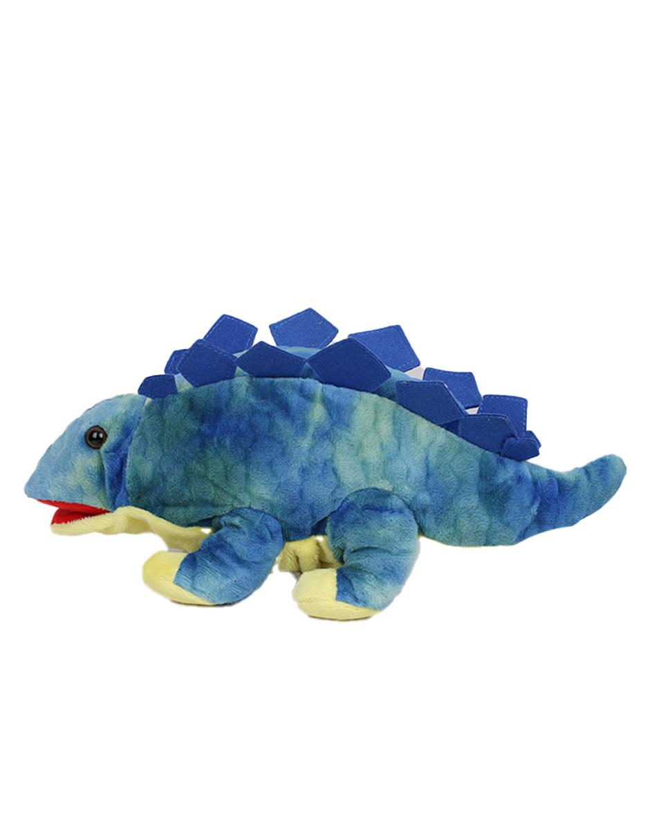 Peluche de stegosaurus dinosaurio Blue Baby de 15 cm 2