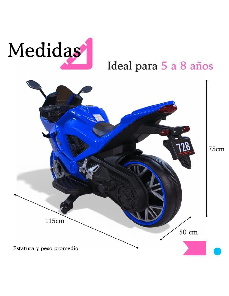 Moto montable de batería para infantil 6